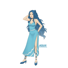Aqua Poster